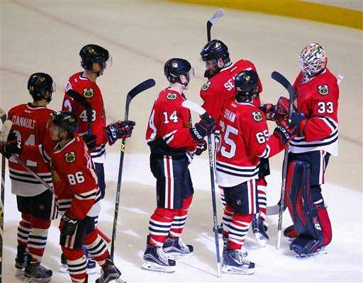 Panarin has hat trick, Blackhawks beat Rangers 5-3